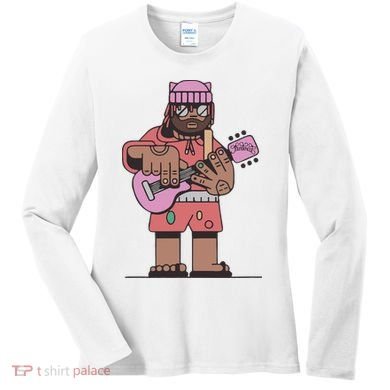 Thundercat Bass Guitarist Women's Long Sleeve Shirt