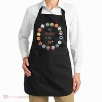 Teach Black History Month Afro Melanin Teacher Juneteenth Apron thumb 2