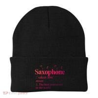 The Best Instrut In The World Saxophone Gift Beanie thumb 0