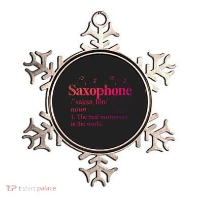 The Best Instrut In The World Saxophone Gift Ornament
