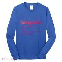 The Best Instrut In The World Saxophone Gift Long Sleeve Shirt thumb 0
