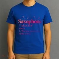 The Best Instrut In The World Saxophone Gift T-Shirt thumb 3