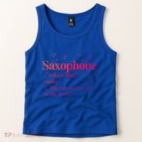 The Best Instrut In The World Saxophone Gift Tank Top thumb 2