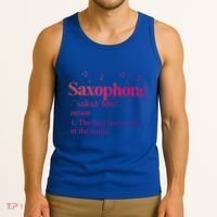 The Best Instrut In The World Saxophone Gift Tank Top thumb 3