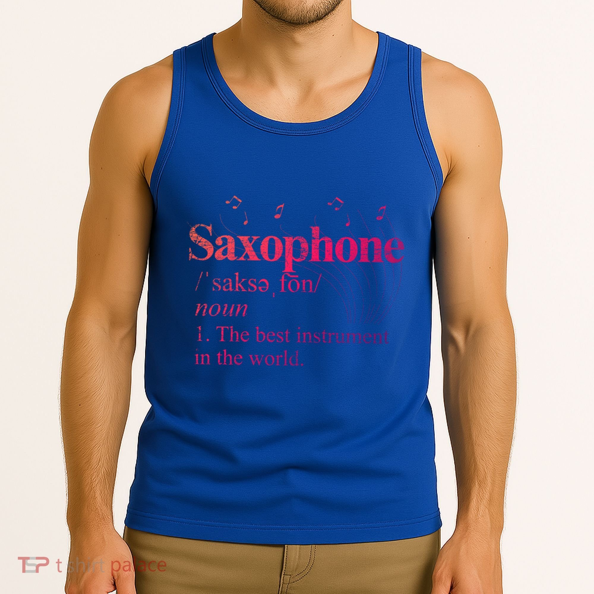 The Best Instrut In The World Saxophone Gift Tank Top