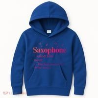 The Best Instrut In The World Saxophone Gift Kids Hoodie thumb 0
