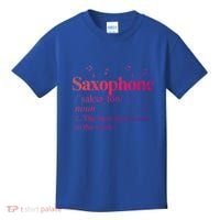 The Best Instrut In The World Saxophone Gift Kids T-Shirt thumb 0