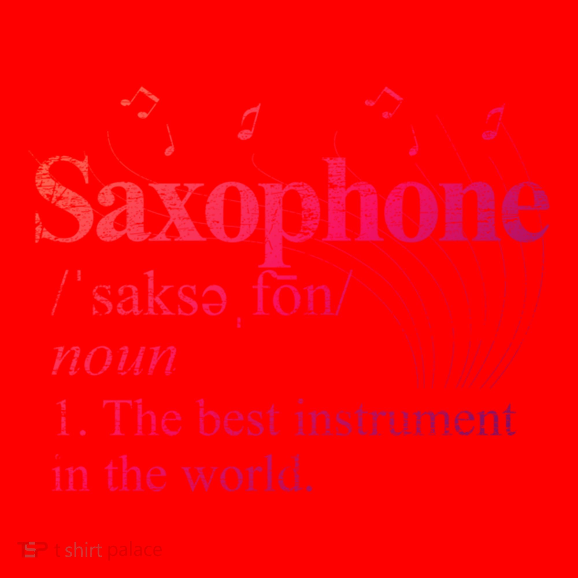 The Best Instrut In The World Saxophone Gift Santa Hat