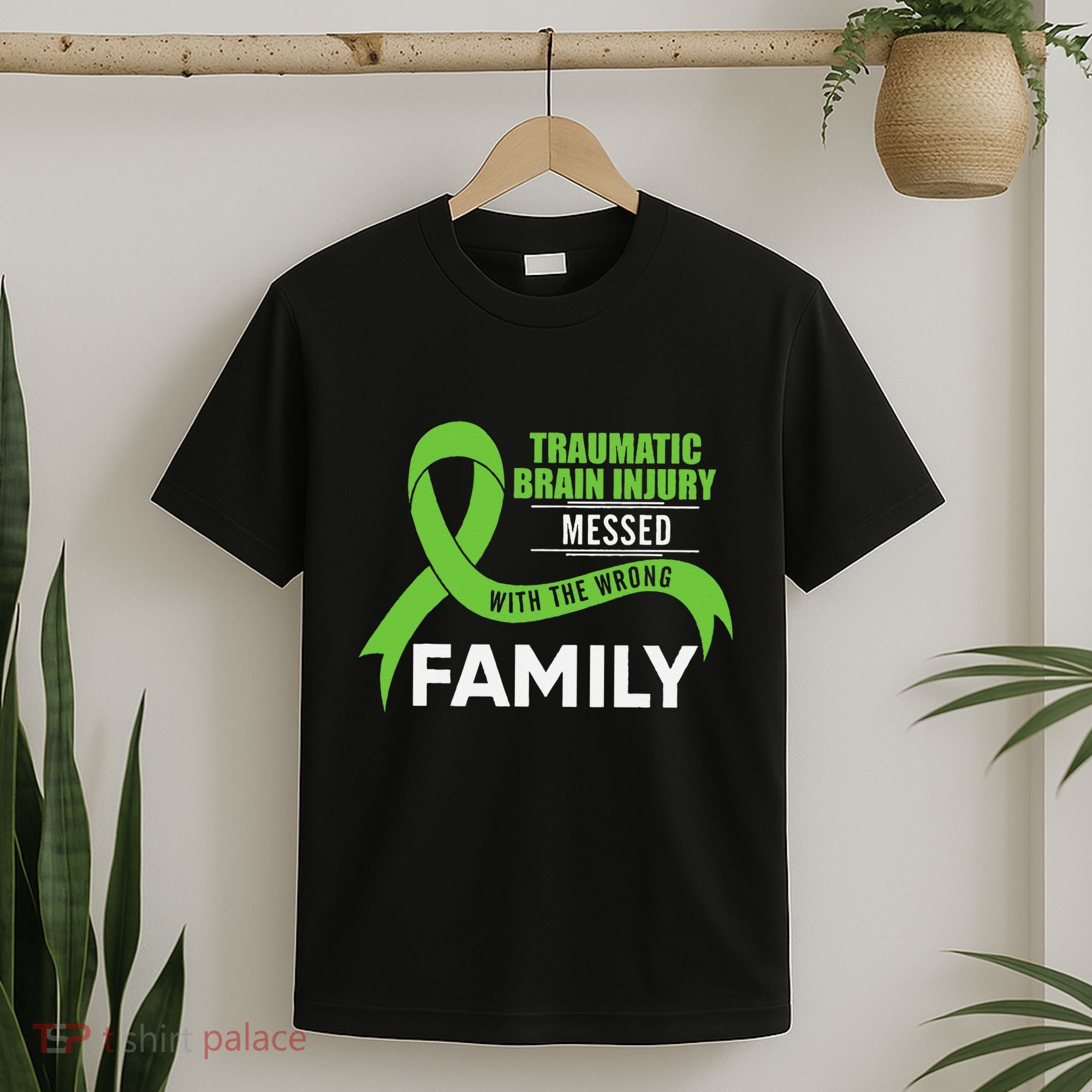 Traumatic Brain Injury Awareness Messed With Wrong Family T-Shirt