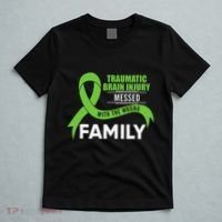 Traumatic Brain Injury Awareness Messed With Wrong Family T-Shirt thumb 5