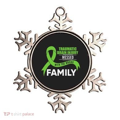 Traumatic Brain Injury Awareness Messed With Wrong Family Ornament