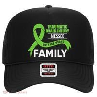 Traumatic Brain Injury Awareness Messed With Wrong Family Hat thumb 0