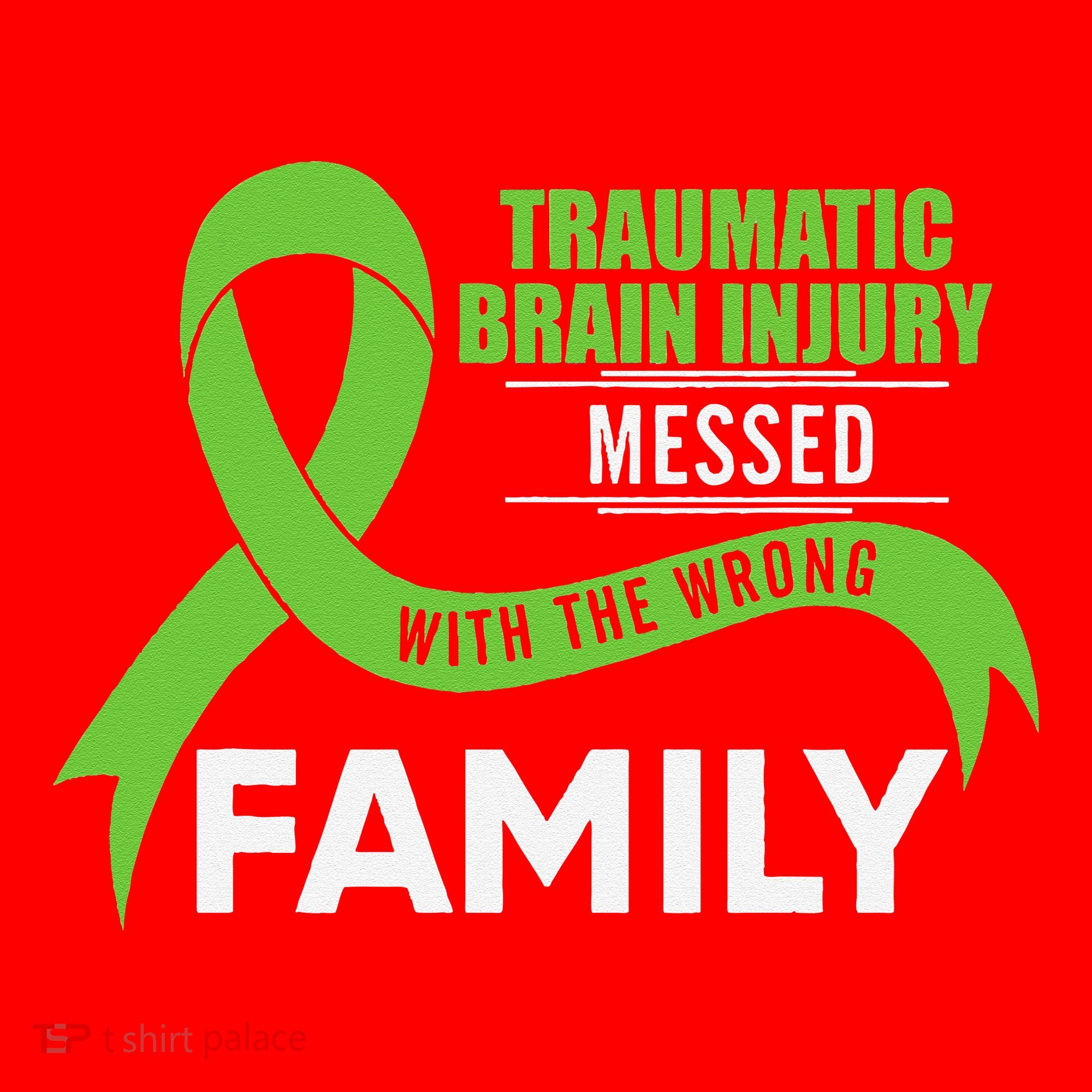 Traumatic Brain Injury Awareness Messed With Wrong Family Santa Hat