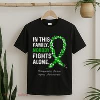 Traumatic Brain Injury In This Family Nobody Fights Alone T-Shirt thumb 2