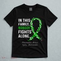 Traumatic Brain Injury In This Family Nobody Fights Alone T-Shirt thumb 5