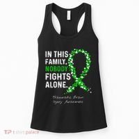 Traumatic Brain Injury In This Family Nobody Fights Alone Women's Tank Top thumb 0