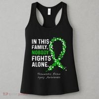 Traumatic Brain Injury In This Family Nobody Fights Alone Women's Tank Top thumb 3