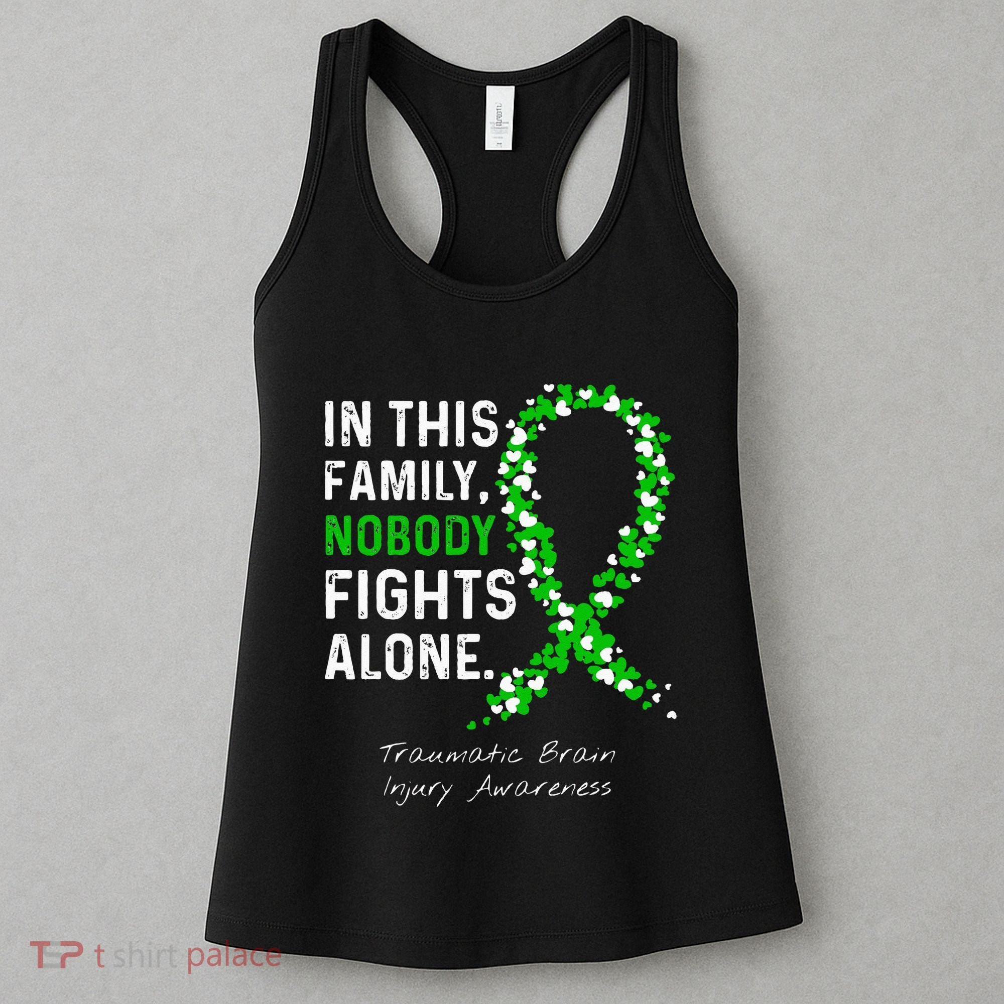 Traumatic Brain Injury In This Family Nobody Fights Alone Women's Tank Top