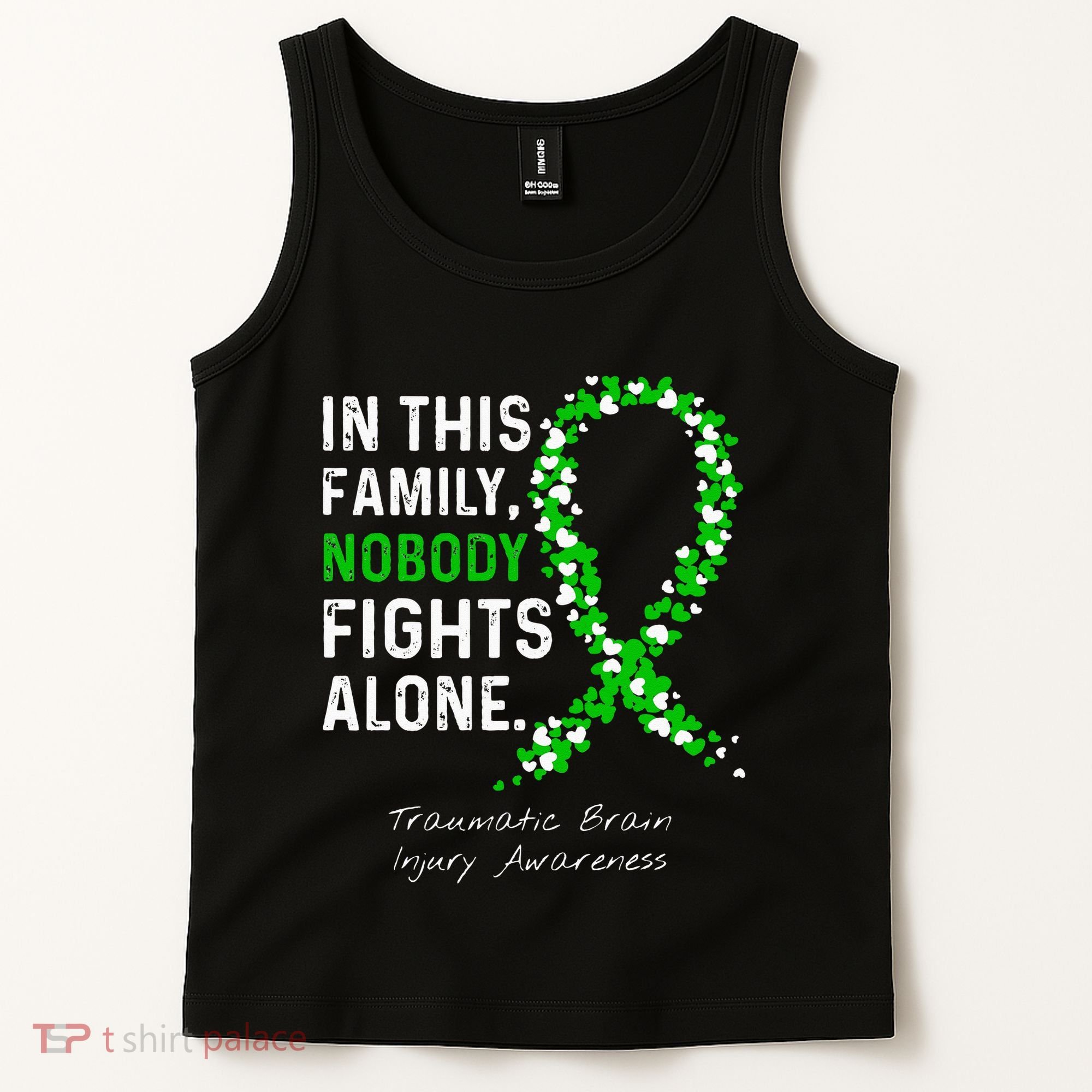 Traumatic Brain Injury In This Family Nobody Fights Alone Tank Top