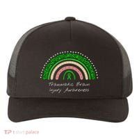 Traumatic Brain Injury Rainbow TBI Awareness Yupoong Adult 5-Panel Trucker Hat thumb 0