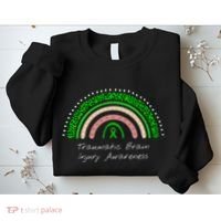Traumatic Brain Injury Rainbow TBI Awareness Sweatshirt thumb 2