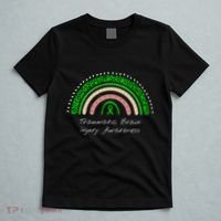 Traumatic Brain Injury Rainbow TBI Awareness T-Shirt thumb 5