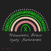 Traumatic Brain Injury Rainbow TBI Awareness Beanie thumb 2