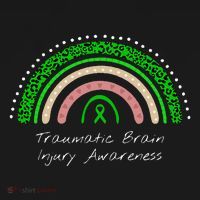 Traumatic Brain Injury Rainbow TBI Awareness Women's Hoodie thumb 2