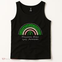 Traumatic Brain Injury Rainbow TBI Awareness Tank Top thumb 2