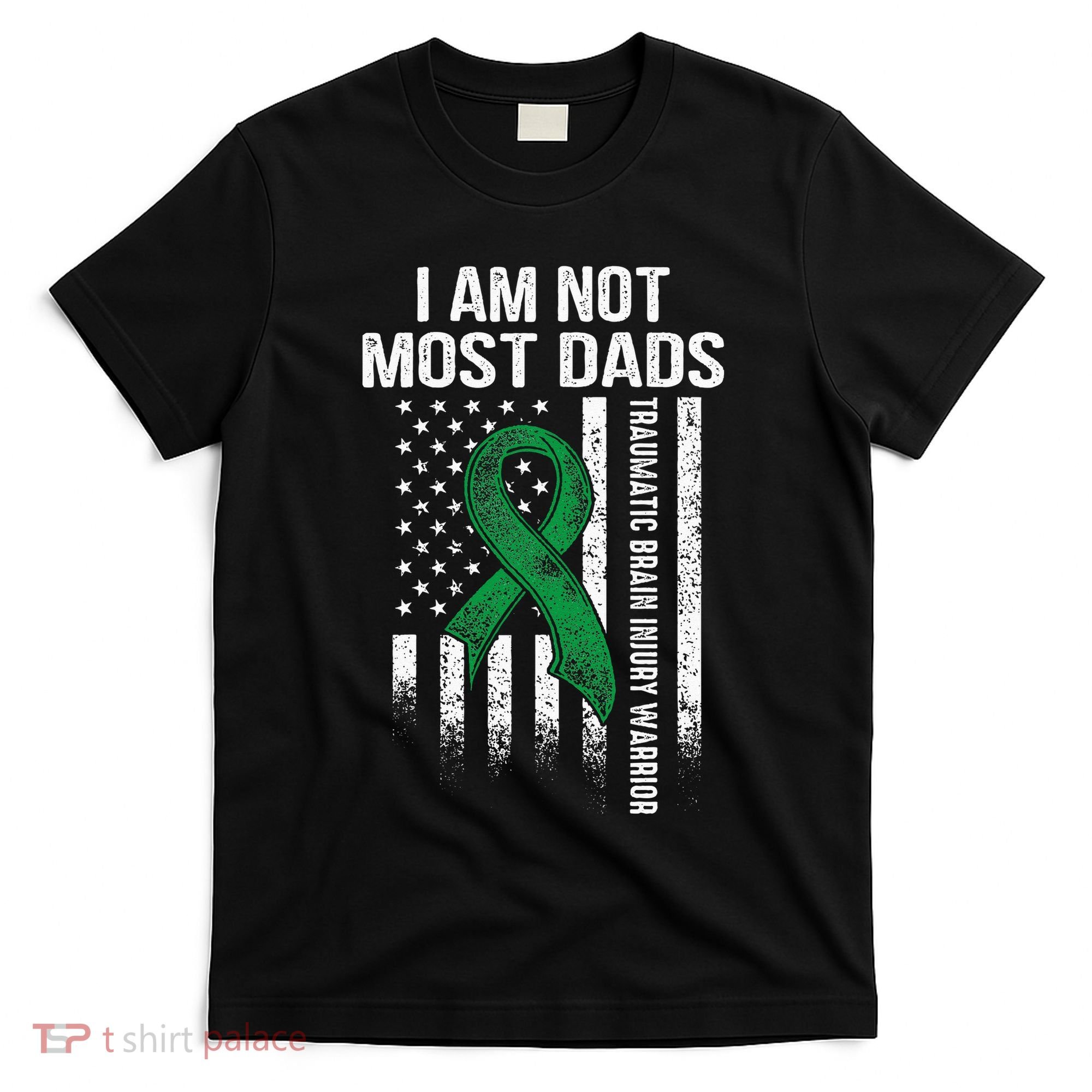 Traumatic Brain Injury Survivor Most Dads TBI Warrior T-Shirt