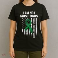 Traumatic Brain Injury Survivor Most Dads TBI Warrior T-Shirt thumb 4