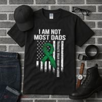 Traumatic Brain Injury Survivor Most Dads TBI Warrior Tall T-Shirt thumb 3