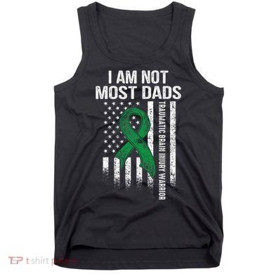 Traumatic Brain Injury Survivor Most Dads TBI Warrior Tank Top