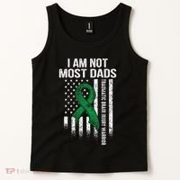 Traumatic Brain Injury Survivor Most Dads TBI Warrior Tank Top thumb 2
