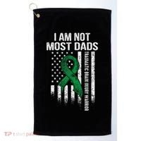 Traumatic Brain Injury Survivor Most Dads TBI Warrior Golf Towel thumb 0