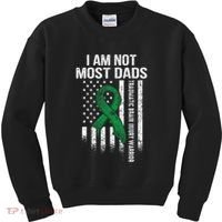 Traumatic Brain Injury Survivor Most Dads TBI Warrior Kids Sweatshirt thumb 0