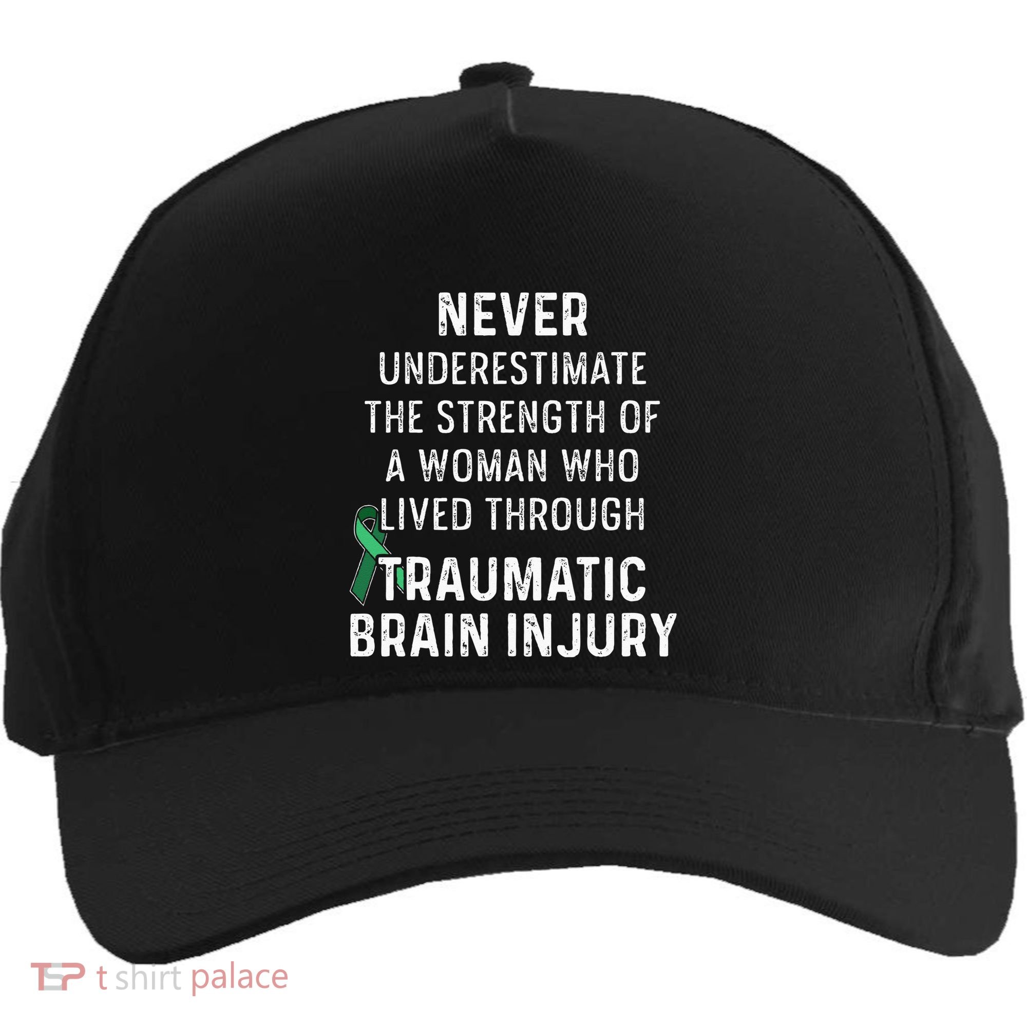 Traumatic Brain Injury Survivor Strength TBI Warrior Five-Panel Snapback Cap