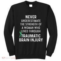 Traumatic Brain Injury Survivor Strength TBI Warrior Sweatshirt thumb 0