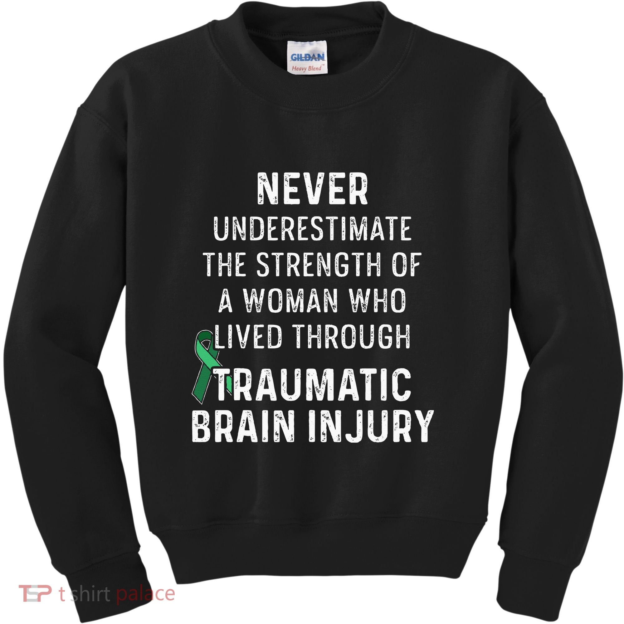 Traumatic Brain Injury Survivor Strength TBI Warrior Kids Sweatshirt