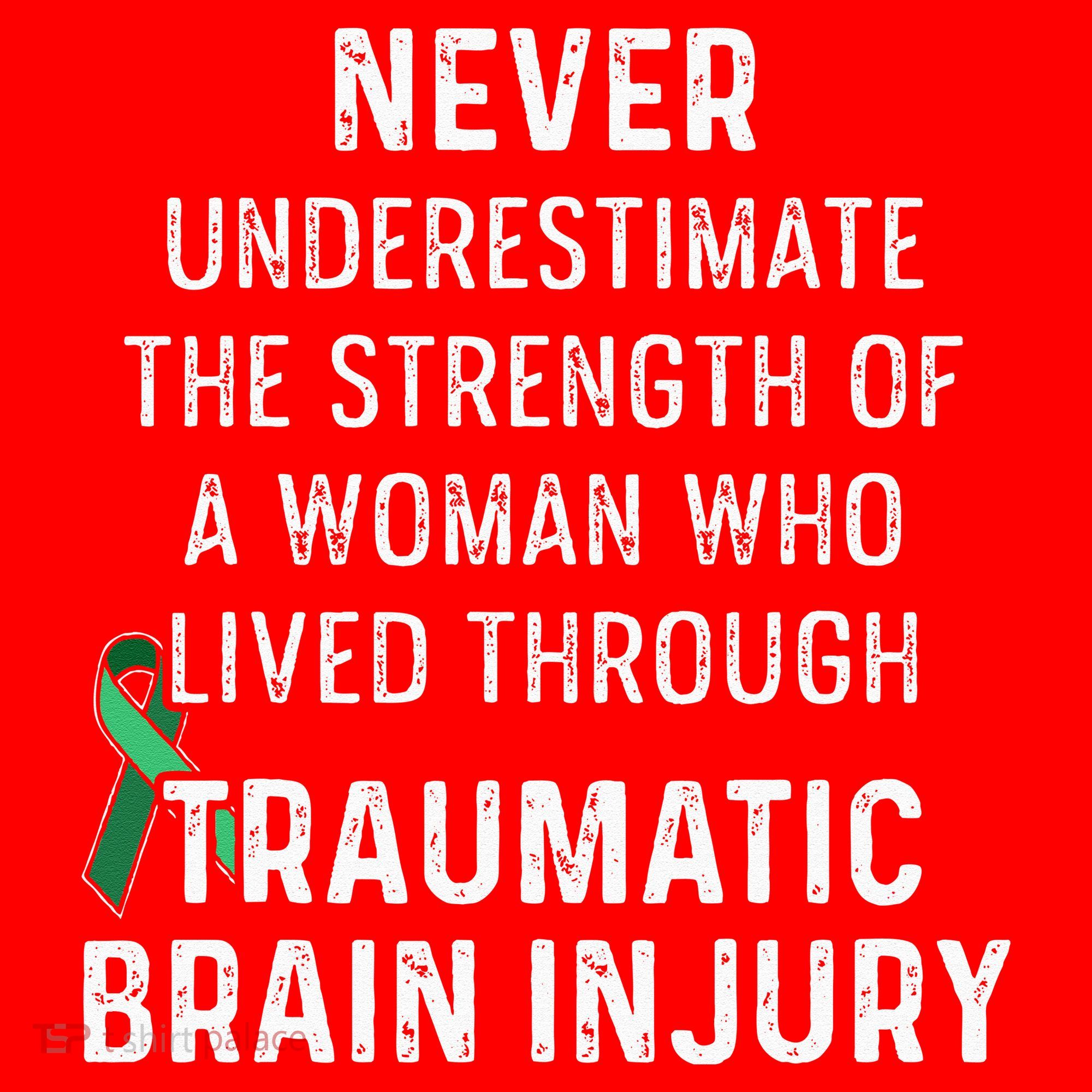 Traumatic Brain Injury Survivor Strength TBI Warrior Santa Hat