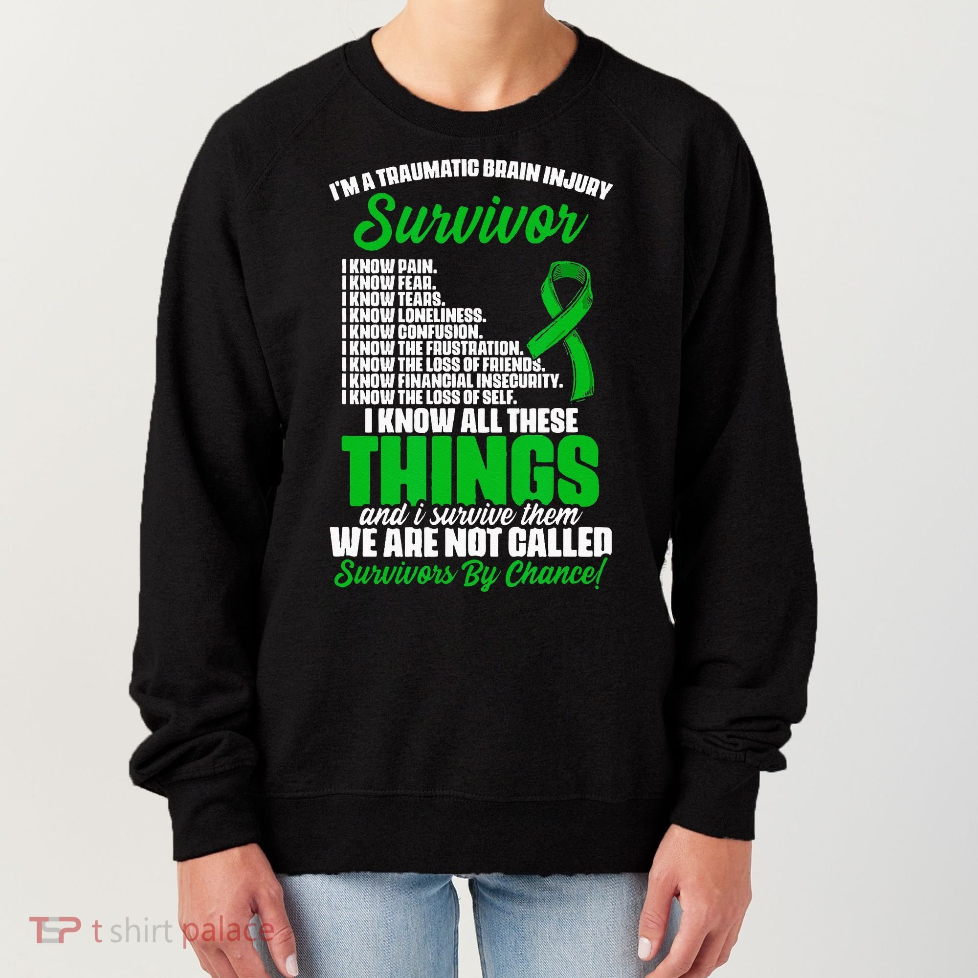 Traumatic Brain Injury Survivor Support TBI Survivor Women's Sweatshirt
