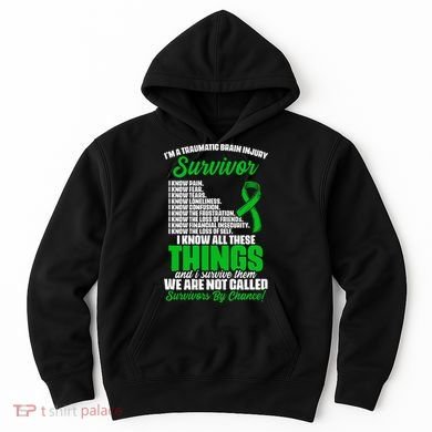 Traumatic Brain Injury Survivor Support TBI Survivor Hoodie