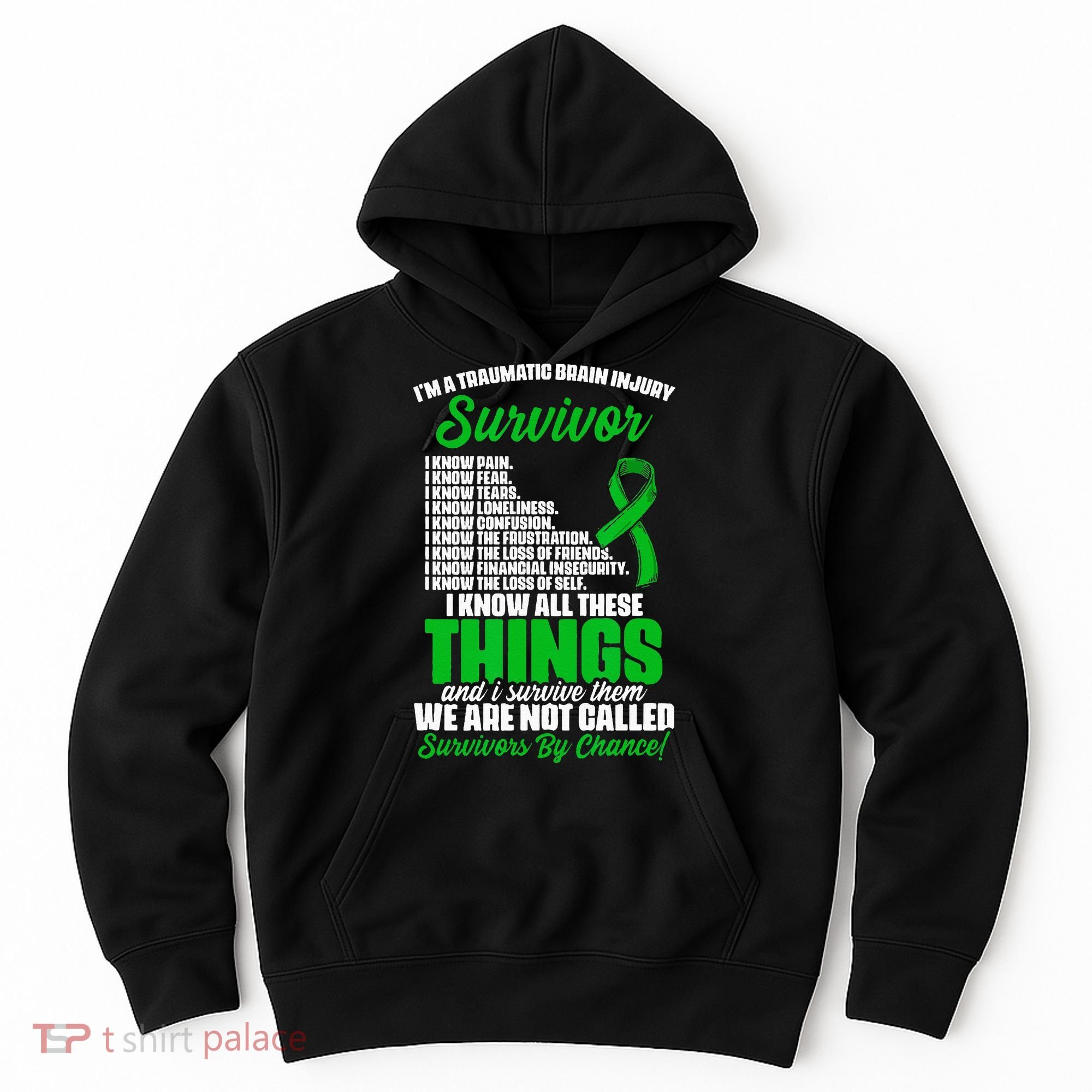 Traumatic Brain Injury Survivor Support TBI Survivor Hoodie