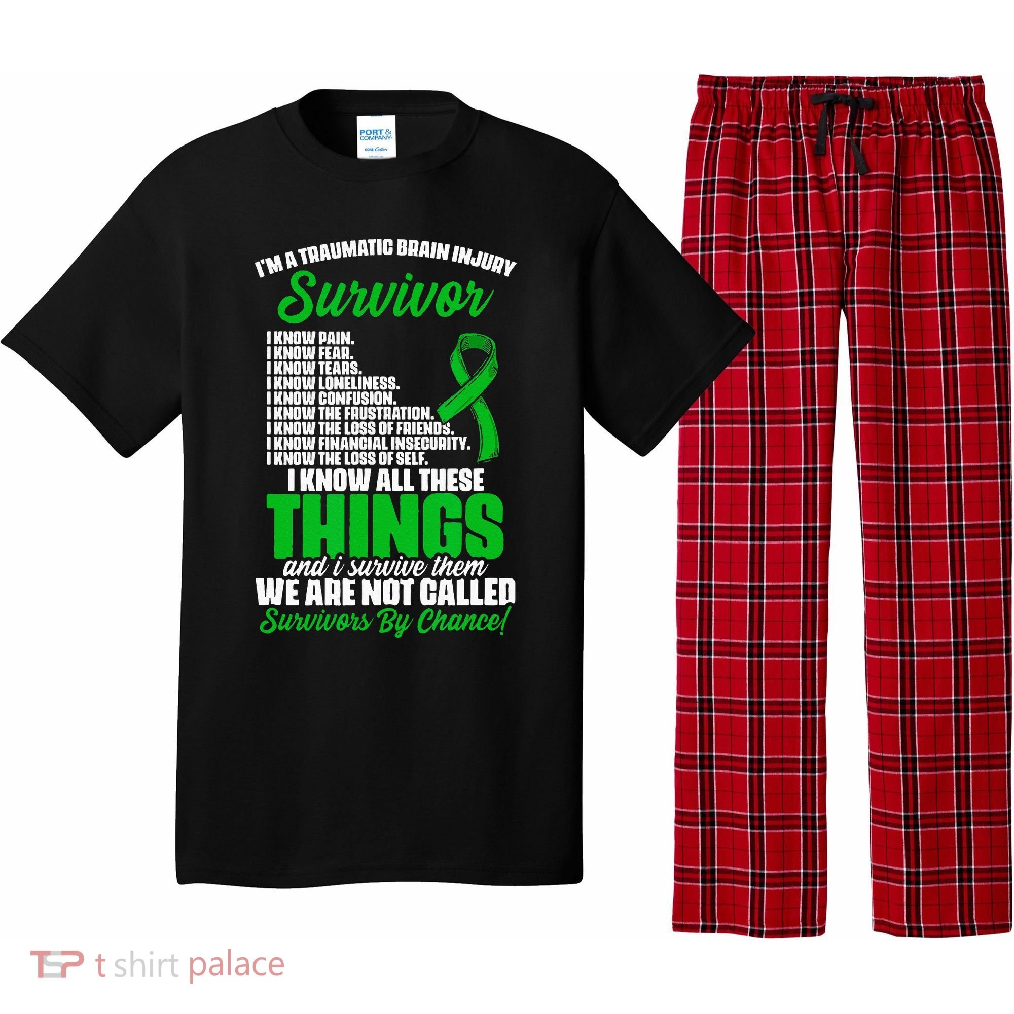 Traumatic Brain Injury Survivor Support TBI Survivor Pajama Set