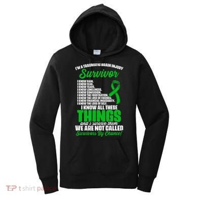 Traumatic Brain Injury Survivor Support TBI Survivor Women's Hoodie