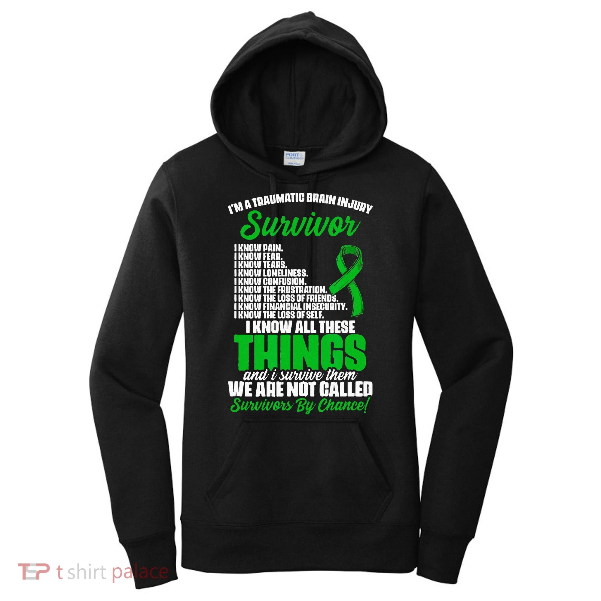 Traumatic Brain Injury Survivor Support TBI Survivor Women's Hoodie