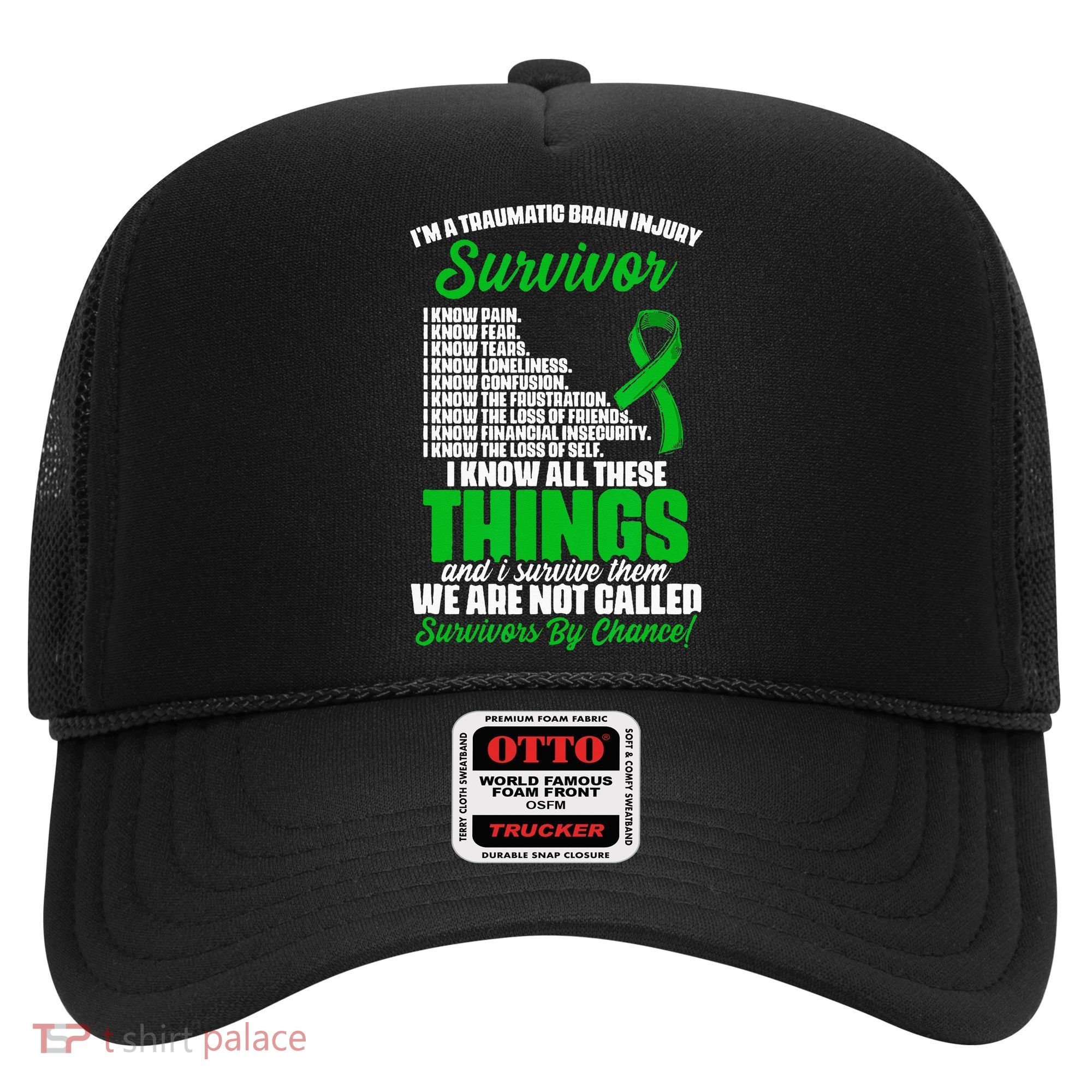 Traumatic Brain Injury Survivor Support TBI Survivor Hat
