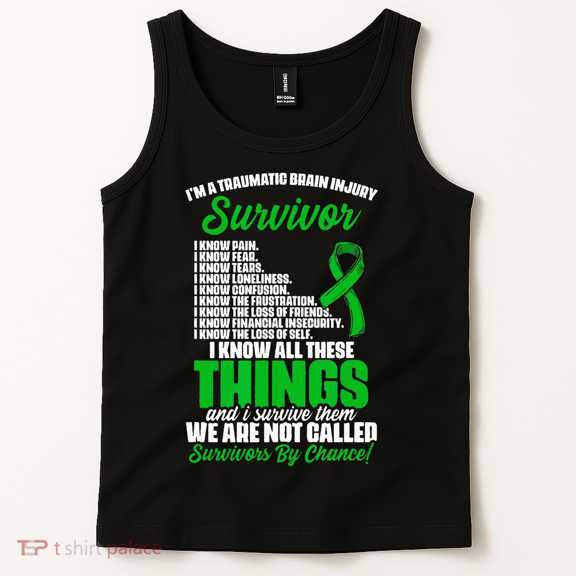 Traumatic Brain Injury Survivor Support TBI Survivor Tank Top