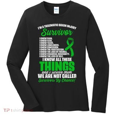 Traumatic Brain Injury Survivor Support TBI Survivor Women's Long Sleeve Shirt