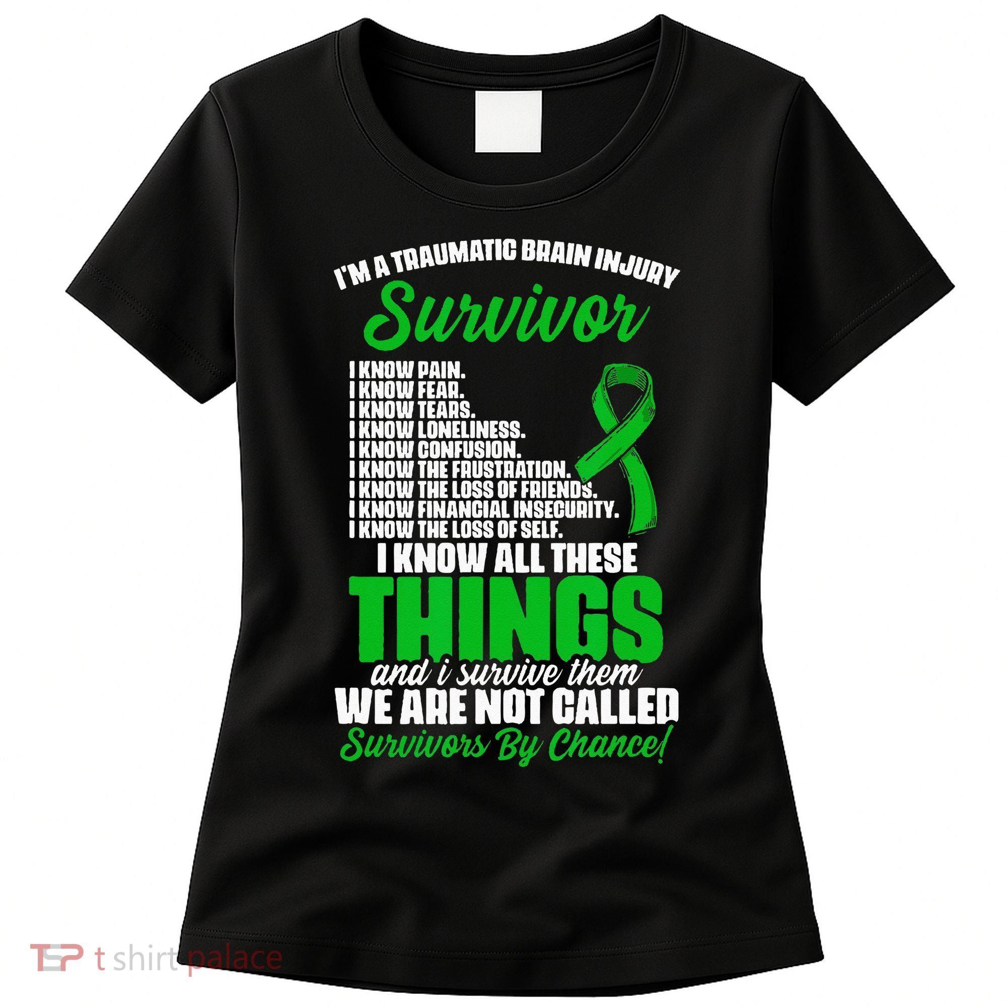Traumatic Brain Injury Survivor Support TBI Survivor Women's T-Shirt